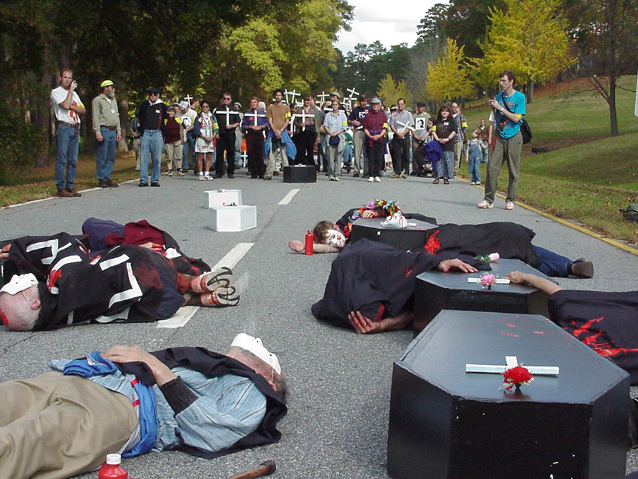 More corpses on road